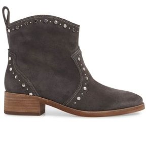 Anthropologie Shoes - NEW Anthropologie Tobin Studded Bootie Grey Suede Anthropologie Shoes - NEW Anthropologie Tobin Studded Bootie Grey Suede
